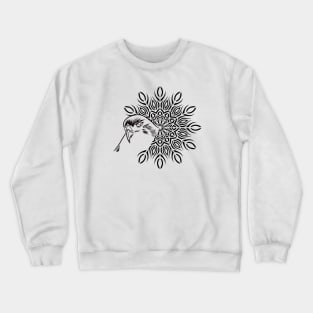 Flower Hawk Crewneck Sweatshirt